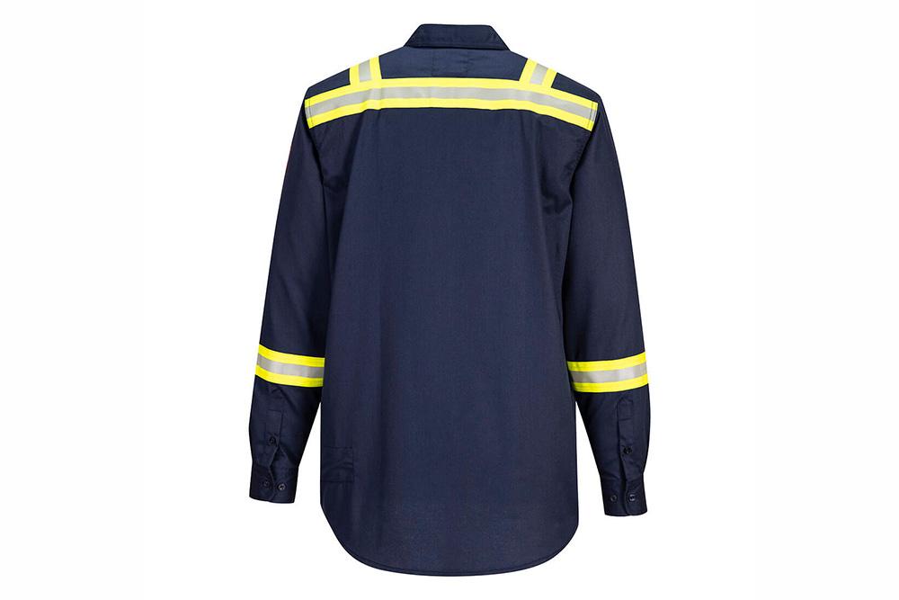 Picture of Portwest Bizflame 88/12 FR Long Sleeve Button Down Shirt