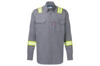 Picture of Portwest Bizflame 88/12 FR Long Sleeve Button Down Shirt