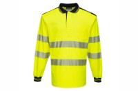 Picture of Portwest Hi-Vis Long Sleeve Polo Shirt