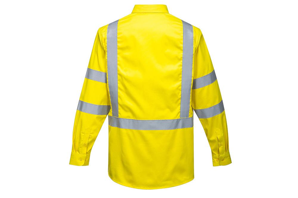 Picture of Portwest Bizflame 88/12 FR Hi-Vis Long Sleeve Shirt