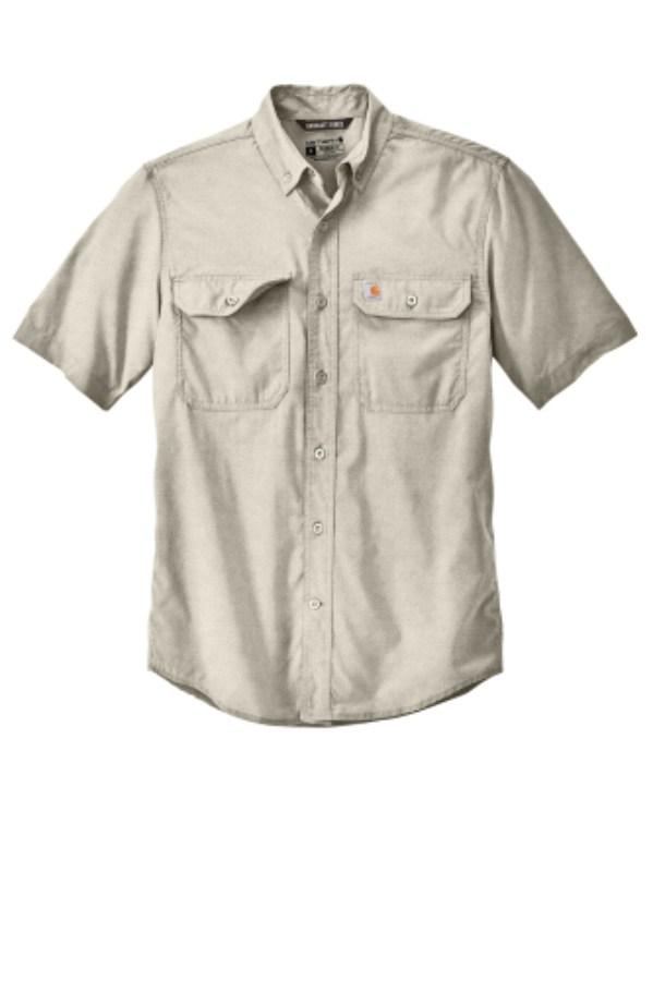 Carhartt Force Solid Short Sleeve Button-Up Shirt Additional view
