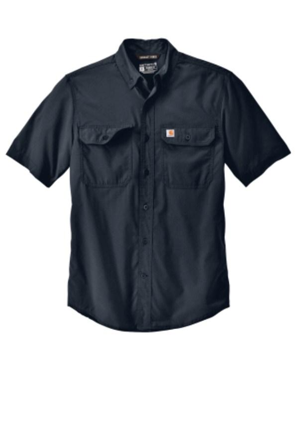 Carhartt Force Solid Short Sleeve Button-Up Shirt Additional view