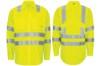 Picture of Red Kap Hi-Vis Long Sleeve Oilblok Class 3 Ripstop Work Shirt