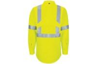 Picture of Red Kap Hi-Vis Long Sleeve Oilblok Class 3 Ripstop Work Shirt