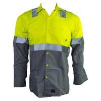 Red Kap Hi-Visibility Long Sleeve Work Shirt