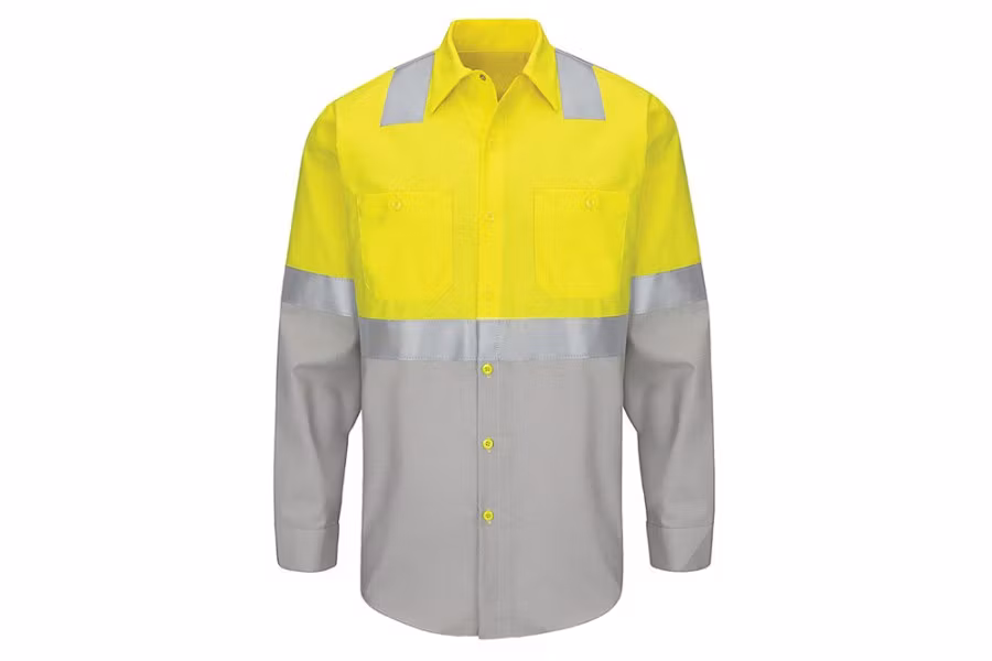 Picture of Red Kap Hi-Visibility Long Sleeve Work Shirt