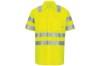 Picture of Red Kap Hi-Vis Short Sleeve Oilblok Class 3 Ripstop Work Shirt