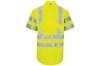 Picture of Red Kap Hi-Vis Short Sleeve Oilblok Class 3 Ripstop Work Shirt