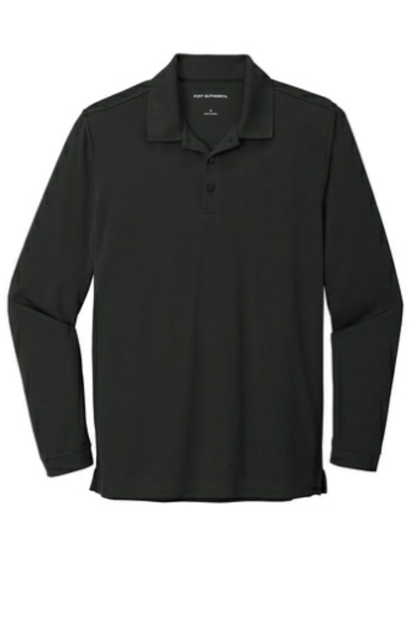 Picture of Port Authority Dry Zone UV Micro-Mesh Long Sleeve Polo