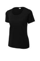 Sport-Tek Ladies Posi-UV Pro Scoop Neck T-Shirt