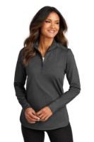 Picture of Port Authority Women's Double Knit 1/4-Zip