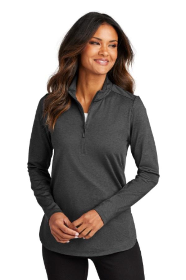 Picture of Port Authority Women's Double Knit 1/4-Zip
