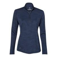 Adidas Women's Lightweight Mélange 1/4-Zip Pullover Additional view