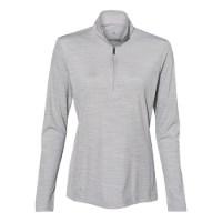 Adidas Women's Lightweight Mélange 1/4-Zip Pullover Additional Angle