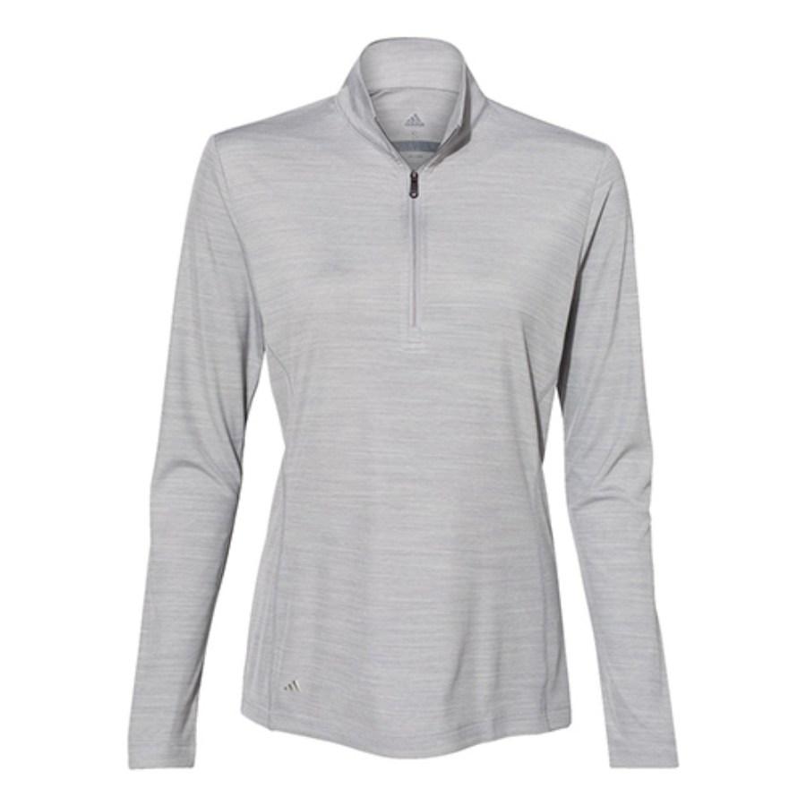 Adidas Women's Lightweight Mélange 1/4-Zip Pullover Additional Angle