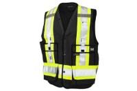 Tough Duck Safety Surveyor Vest Feature Close-up