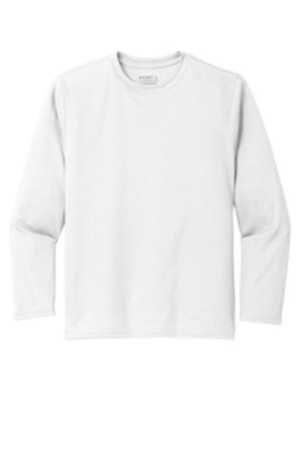 Picture of Port & Company Youth Long Sleeve Performance T-Shirt