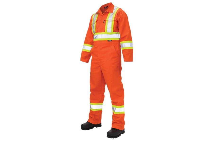 Picture of Tough Duck Safety Unlined Enhanced Visibility Coverall