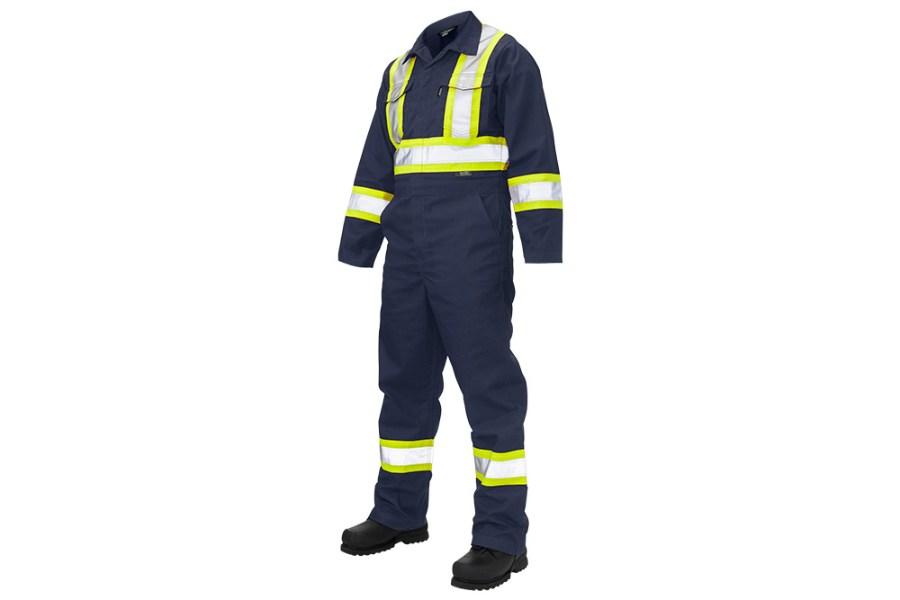 Picture of Tough Duck Safety Unlined Enhanced Visibility Coverall