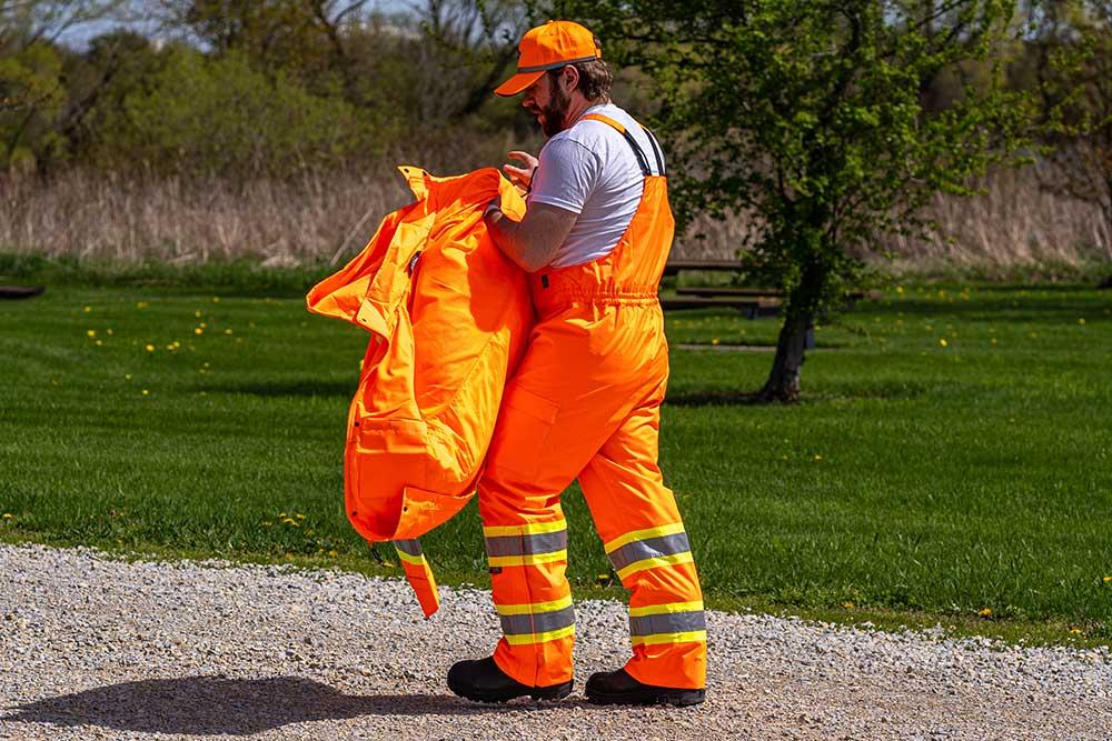 Picture of Tough Duck Safety Rain Bib Overall