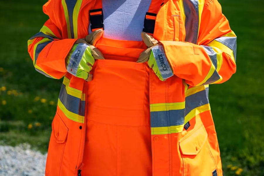 Picture of Tough Duck Safety Rain Bib Overall