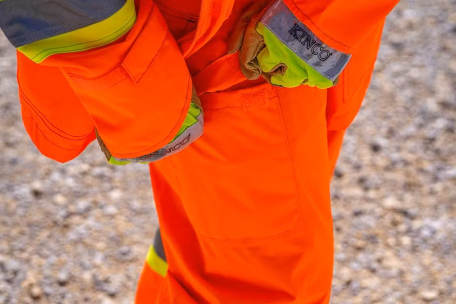 Picture of Tough Duck Safety Rain Bib Overall