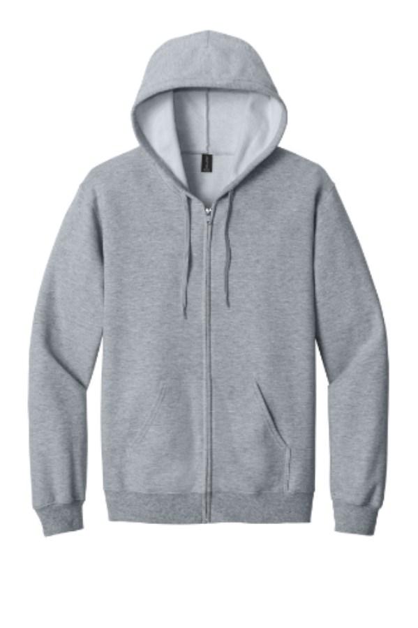 Picture of Gildan Softstyle Midweight Fleece Full-Zip Hooded Sweatshirt