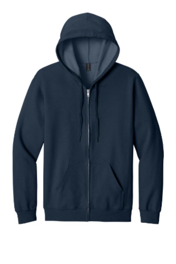 Picture of Gildan Softstyle Midweight Fleece Full-Zip Hooded Sweatshirt