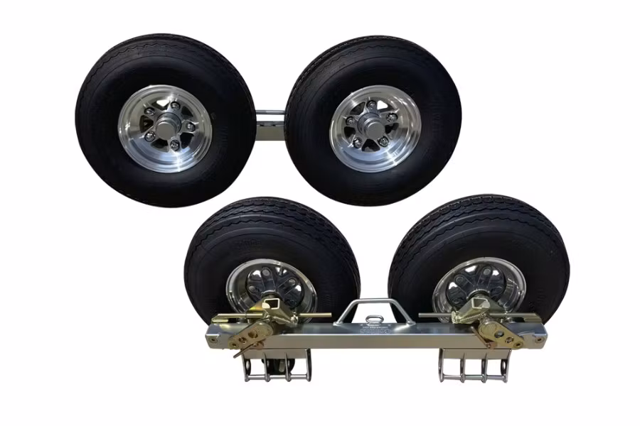 Picture of Collins Zinc-Plated Dolly Side w/Aluminum Wheels