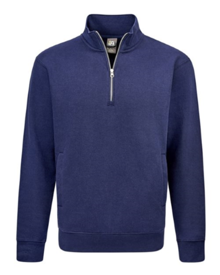 Picture of J. America Unisex BTB Fleece Quarter-Zip Sweatshirt