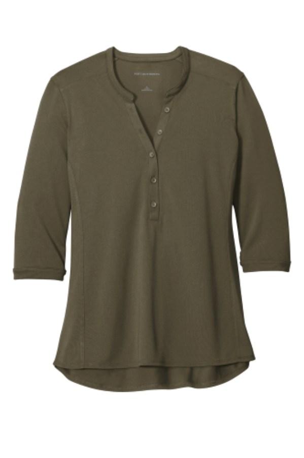 Picture of Port Authority Women's UV Choice Pique Henley