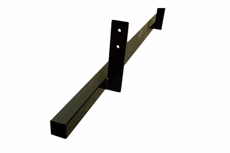 Zip's Custom Broom or Shovel Holder (Single or Dual) Perspective View