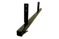 Zip's Custom Broom or Shovel Holder (Single or Dual) Feature Close-up