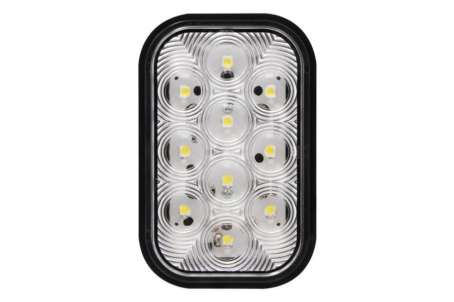Picture of Maxxima 3.4" Clear Rectanglular LED Backup Light