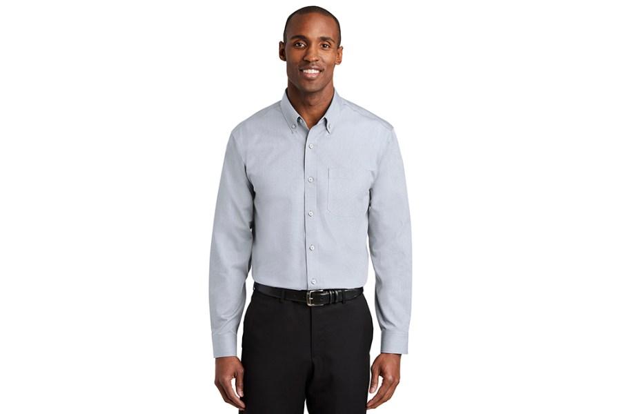 Picture of Red House Nailhead Non-Iron Shirt, Ice Grey, 2XL