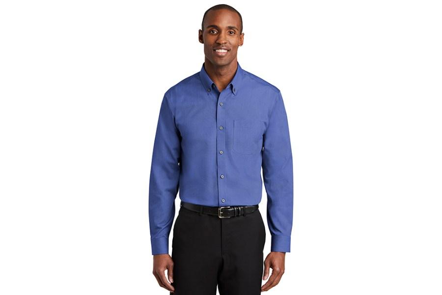 Picture of Red House Nailhead Non-Iron Shirt, Mediterranean Blue, 3XL