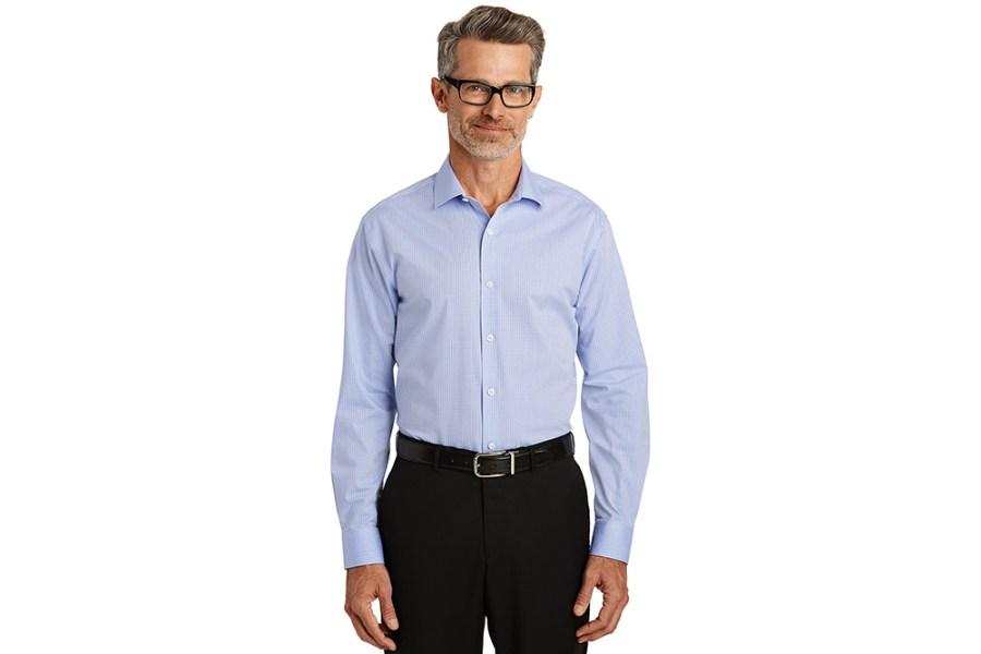 Picture of Red House Graph Check Non-Iron Shirt, Light Blue, M