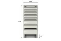 Picture of CTech 8 Drawer White Palfinger PAL Pro 58 2nd VT Toolbox System