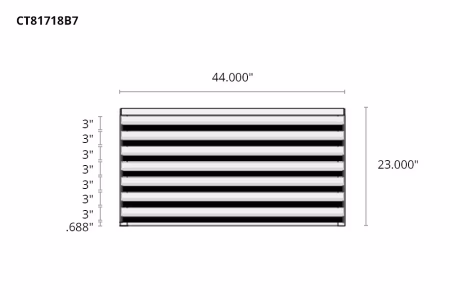 Picture of CTech 7 Drawer Black Toolbox Systems