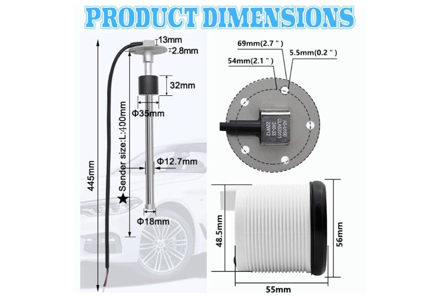 Picture of Sending Unit,Fuel Tank Univ.