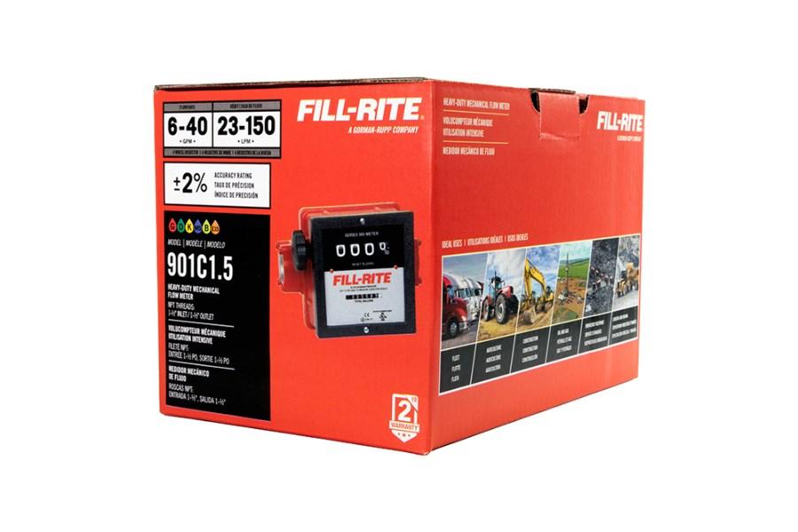 Picture of Fill Rite 6-40 GPM 4-Digit Mechanical Fuel Transfer Meter