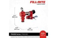 Picture of Fill-Rite 12V DC 20 GPM Fuel Transfer Pump with Nozzle