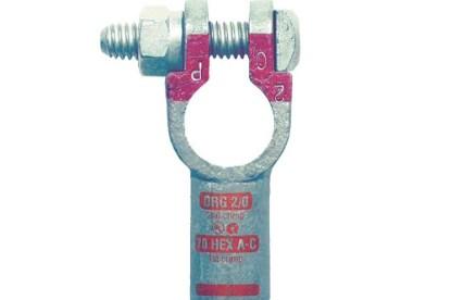 Picture of Quick Cable Top Post Universal Straight Crimp Clamp Pkg. of 5