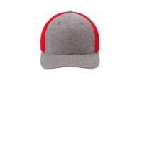 Port Authority Flexfit Melange Mesh Back Trucker Cap