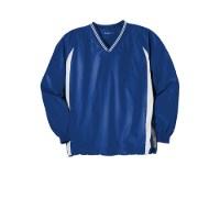 Sport-Tek Tipped V-Neck Raglan Wind Shirt