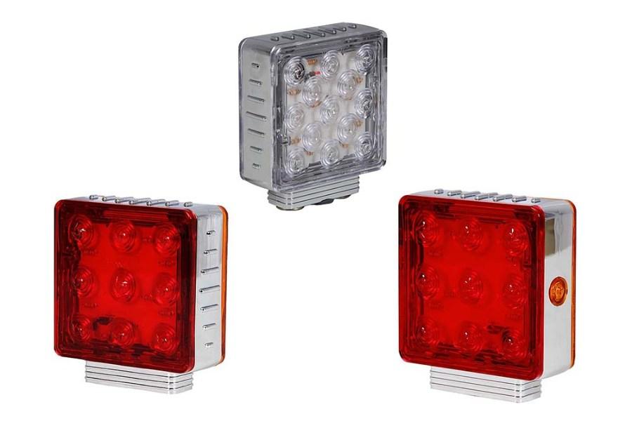 Picture of Maxxima Square LED Pedestal Lights