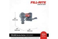 Picture of Fill-Rite 12V DC 13 GPM Fuel Transfer Pump with Nozzle