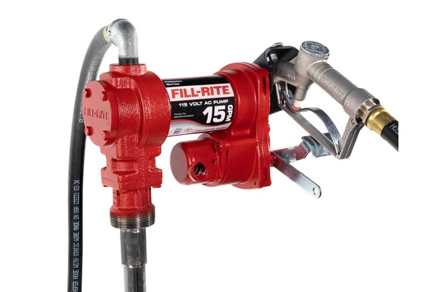 Picture of Fill-Rite 115V AC 15 GPM Fuel Transfer Pump with Nozzle