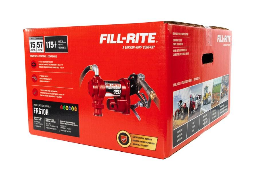 Picture of Fill-Rite 115V AC 15 GPM Fuel Transfer Pump with Nozzle
