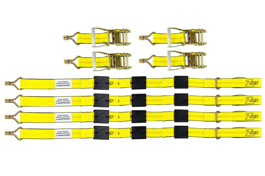 Picture of Zip's Auto Tie-Down Assembly w/ Double Finger Hooks - 10'